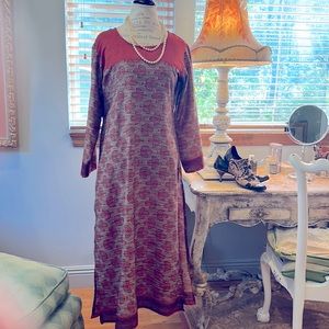Handmade silk tunic #45